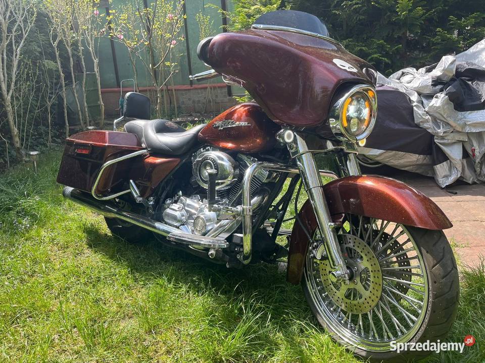 Harley Davidson street glide ZAMIANA chopper dolnośląskie Wrocław