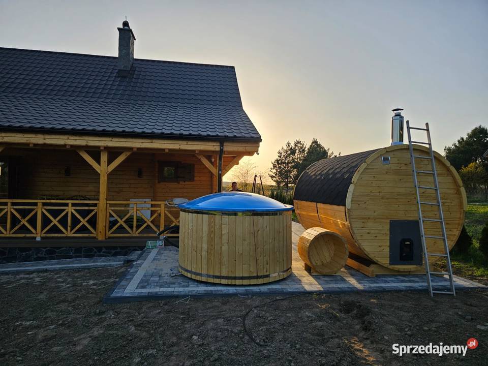 Balia Ogrodowa Hot Tub Wellness Gorąca Beczka Olecko