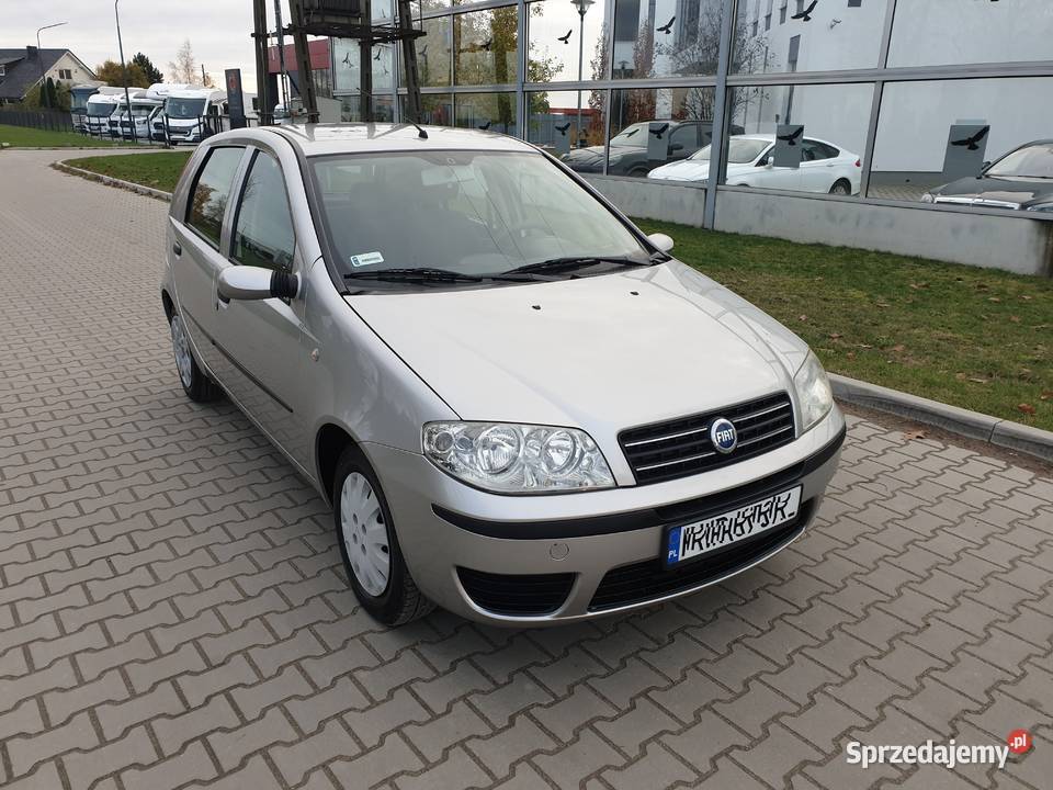 Fiat Punto 12 Benzyna 2004 Automat 5 d Wspoma Punto Fiat Poznań sprzedam