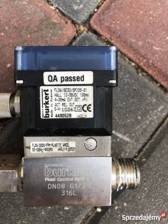 burkert Easy THERMO 8400 Czujnik przełącznik Nowy Tomyśl sprzedam