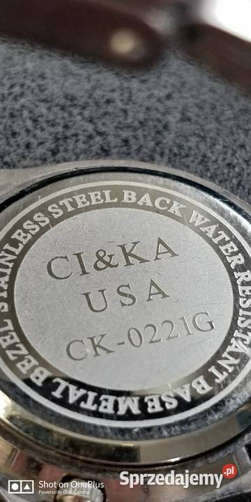 Zegarek zegar CK Kelvin Klein USA quartz Zegarki i Biżuteria Nysa sprzedam