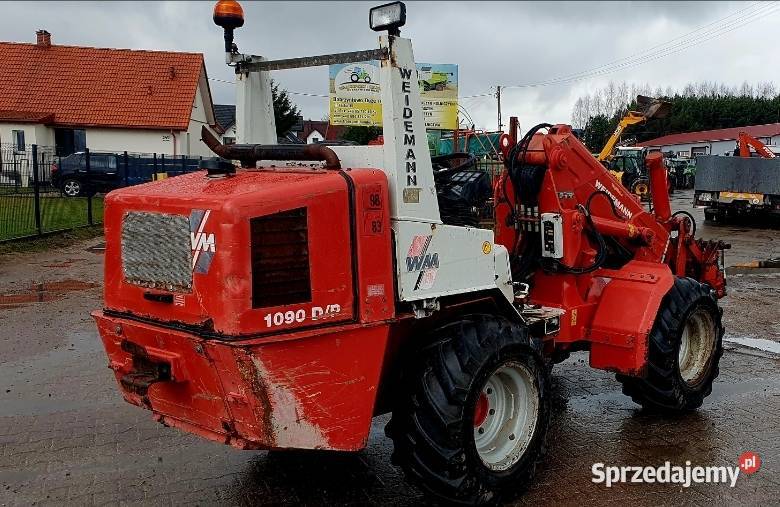 Weidemann 1090 teleskopowy Perkins Schaffer podlaskie Dobrzyniewo Duże