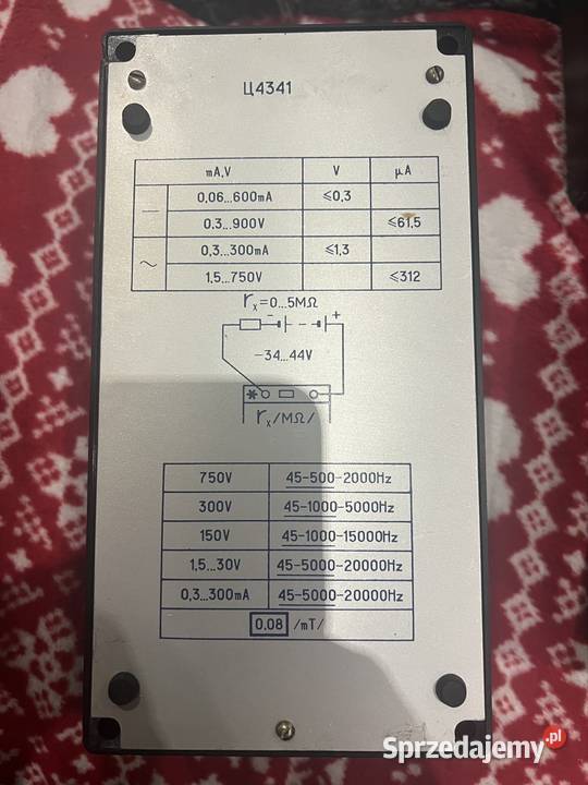 Mierniki analogowy C4341 śląskie