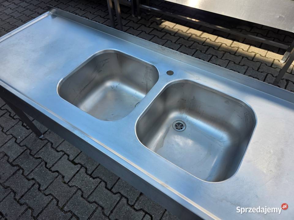 Zlew 2 Komorowy Z Blatem Roboczym 2006085 M1038 Gastronomia
