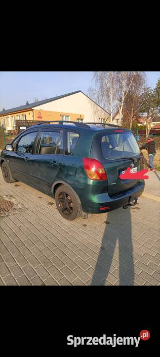 Toyota Corolla Verso 1 6 benzyna lpg Corolla Verso Pruszcz Gdański