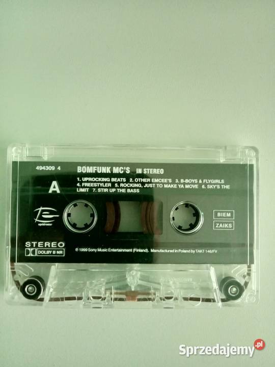 Kaseta Bomfunk Mcs Lublin