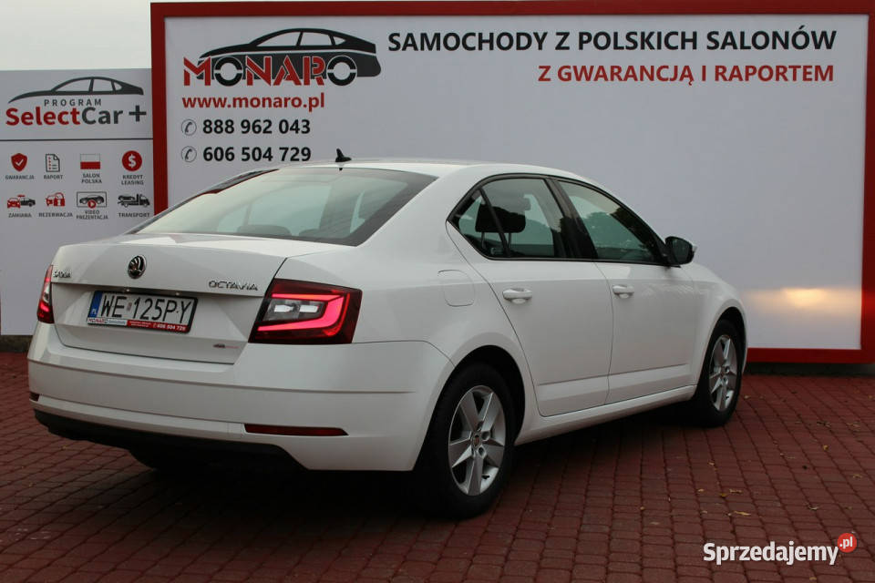 koda Octavia AMBITION 16 TDI 115 Salon Serwis centralny zamek Włocławek