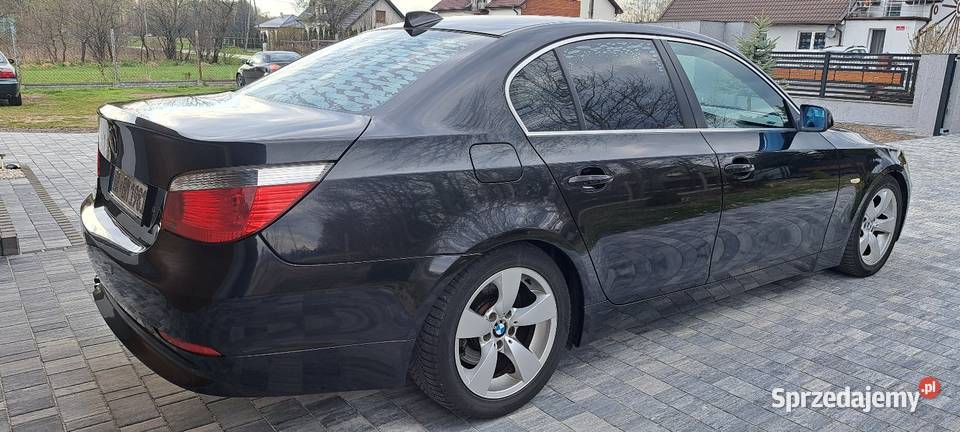 BMW E60 2005r 22 Benzyna 200 dużym serwisie Sedan / Limuzyna Seria 5 Niemianowice