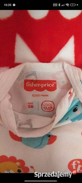 Nowy zestaw 3 Bodziaków unisex Fischer Warszawa