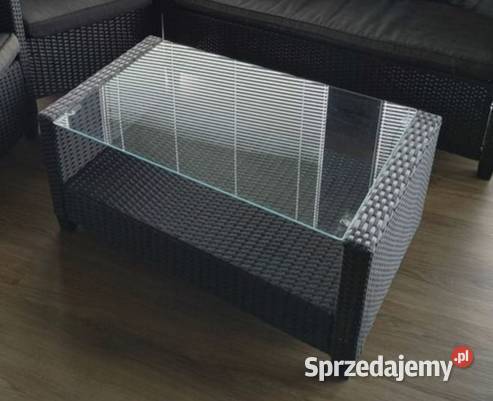 Stolik balkon taras technorattan Stoliki kawowe i ławy Warszawa sprzedam