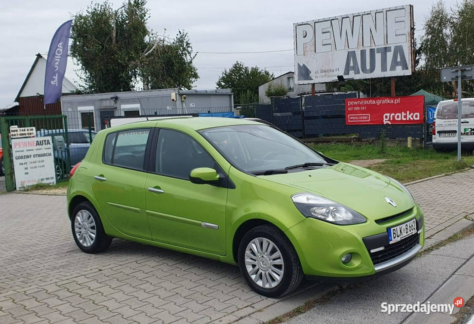 Renault Clio W oryginalnym lakierze zielony Renault Przyszowice