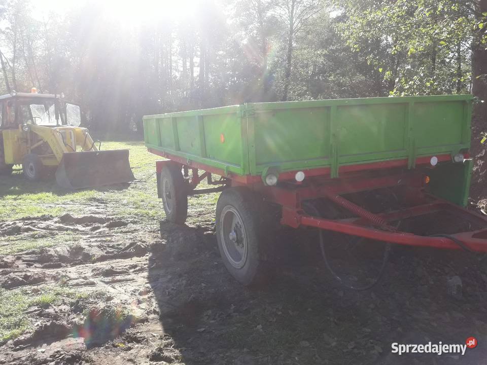 Przyczepka rolnicza nieuszkodzony Libiszów sprzedam
