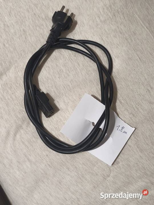 Kabel zasilający 18m do PC monitora drukarki itp Rybnik