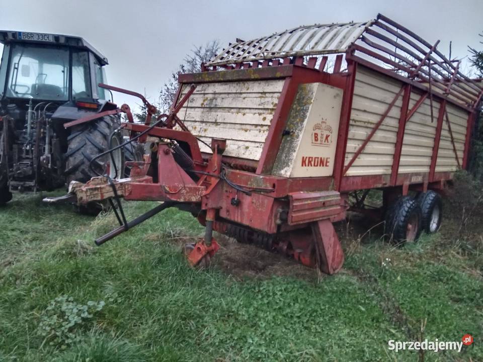 Sprzedam przyczepę samozbierająca Krone Przyczepy rolnicze Grajewo