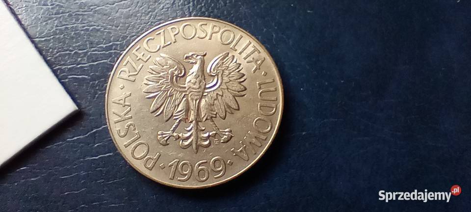 Stare monety 10 złotych 1969 Tadeusz Kościuszko Numizmatyka podkarpackie Lesko