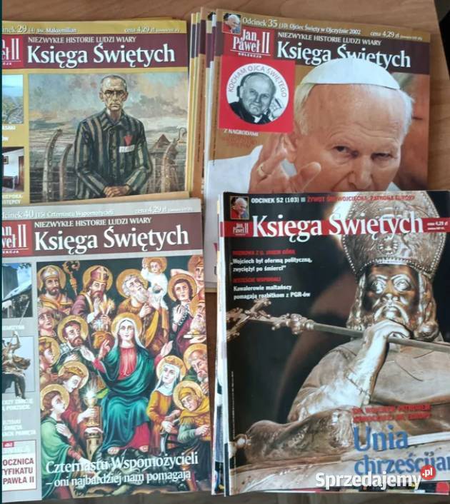 Księga świętych Jan Paweł II Cuda Jana Pawła II Wolsztyn