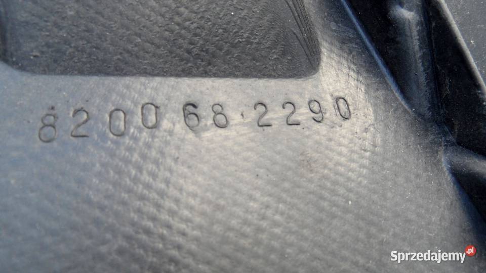 RENAULT CLIO III 09r atrapa wzmocnienie górne