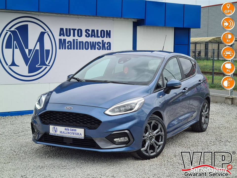 Ford Fiesta STLine 20 Navi PDC Klimatronik Led komputer pokładowy wielkopolskie Wągrowiec