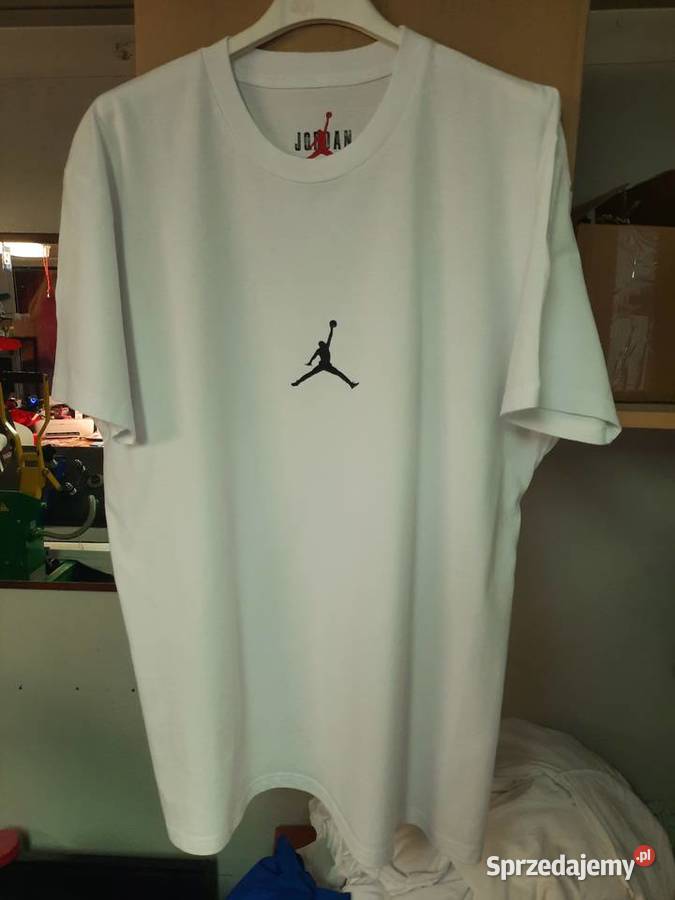 Biale koszulki Jordan M do XXLnowe bez metek