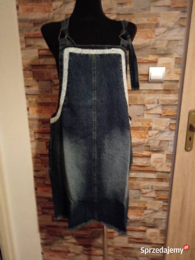 Nowa jeansowa sukienka spódnica kolorowy Chrzanów