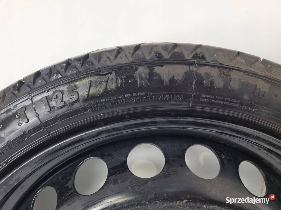 KOŁO DOJAZDOWE Audi A4 B8 A5 8T dojazdówka 12570 Samochodowe