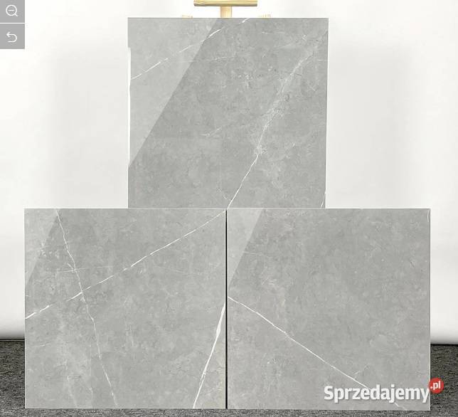 Gres wielkoformatowy 120x120 SZARY MARMUR Łask