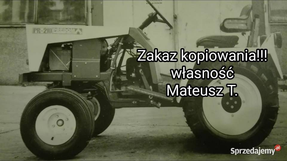 Mikrotraktor Predom Dezamet PR210 i PR314 Siedlce