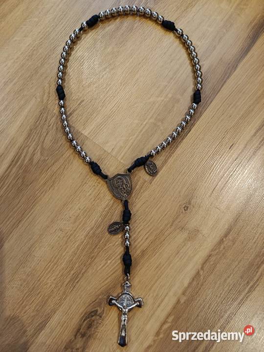 Różaniec Paracord linka stal nierdzewna 10mm podkarpackie Jasło