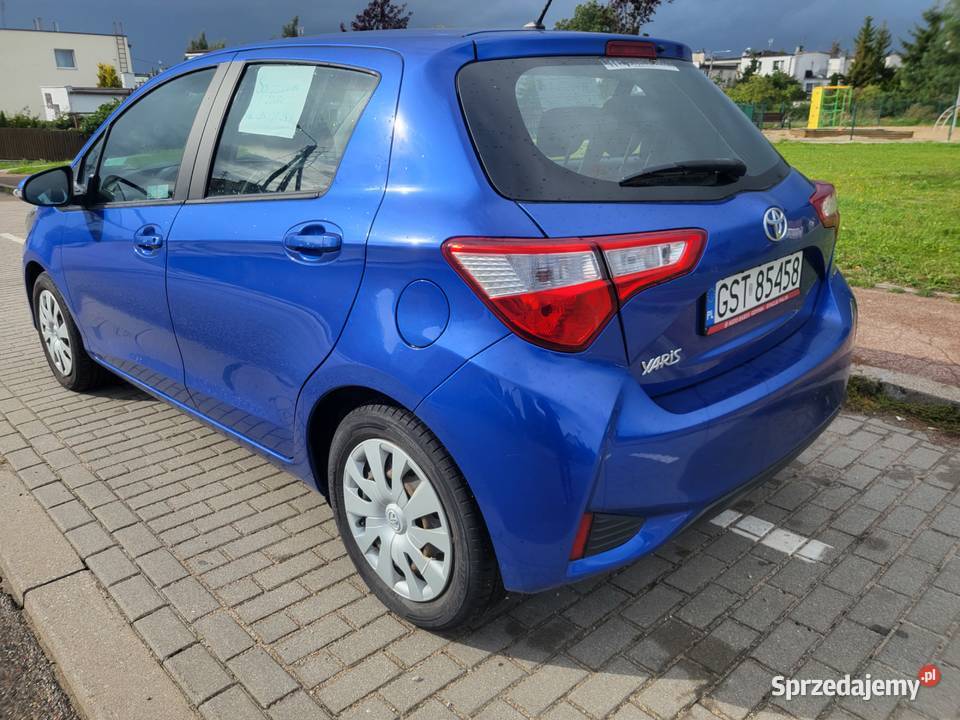 Toyota Yaris z 2018 roku 10 Benzyna LPG Starogard Gdański