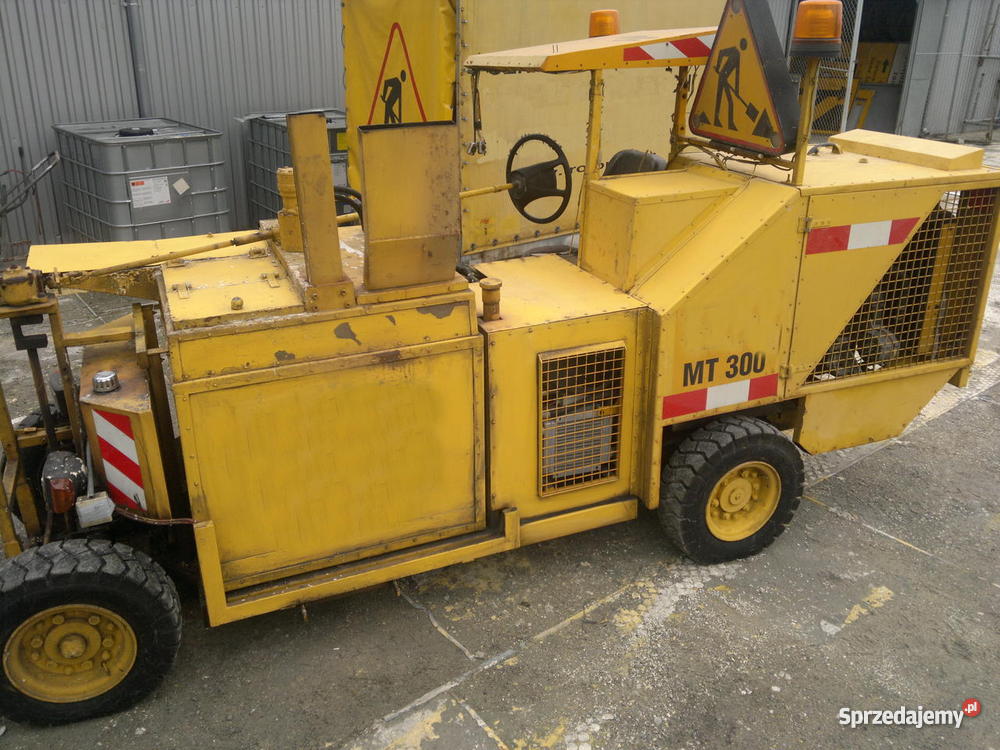 MALOWARKA SAMOJEZDNA MT 300 do termoplastu