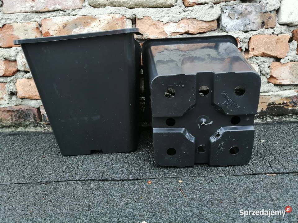 Doniczki produkcyjne P25 11L 1 25x25x26 Siewierz