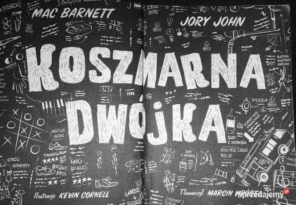 Koszmarna dwójka Jory John Mac Barnett Kultura i Rozrywka Chełm