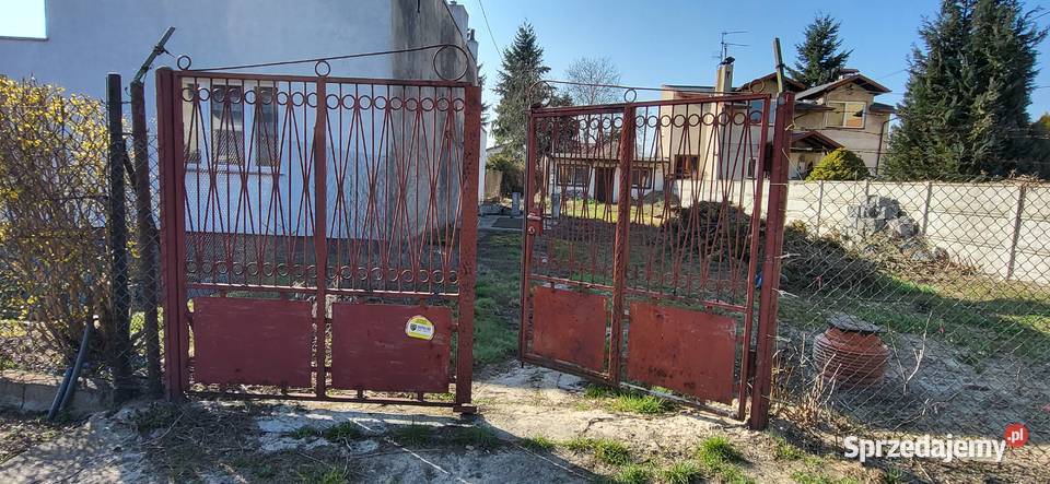 Brama stalowa z furtką łódzkie Łódź sprzedam