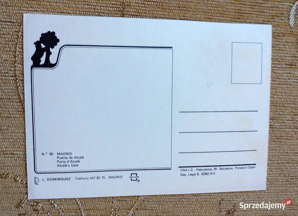 MADRYT PUERTA DE ALCALA TO KLASYCYSTYCZNA BRAMA