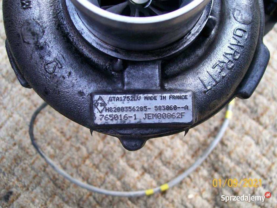 Turbosprężarka Turbo Renault Trafic II 20 DC Gryfów Śląski