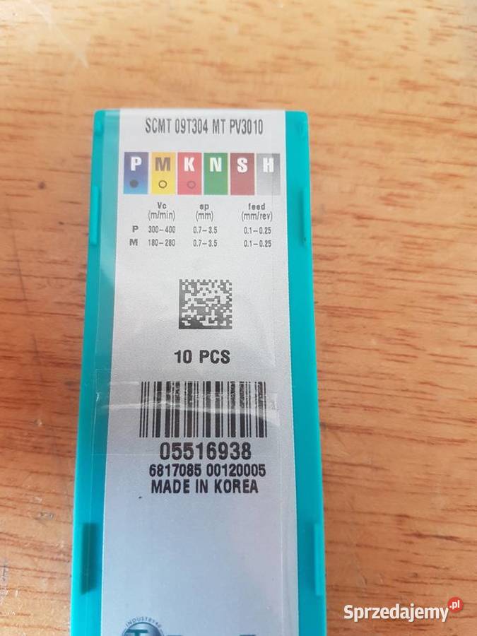 Płytka skrawająca TaeguTec SCMT09T304 MT PV3010 śląskie Gliwice