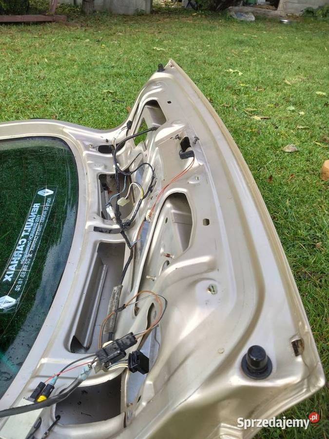 Klapa bagażnika Renault Laguna MV186 Hatchback osobowe Klapy bagażnika śląskie