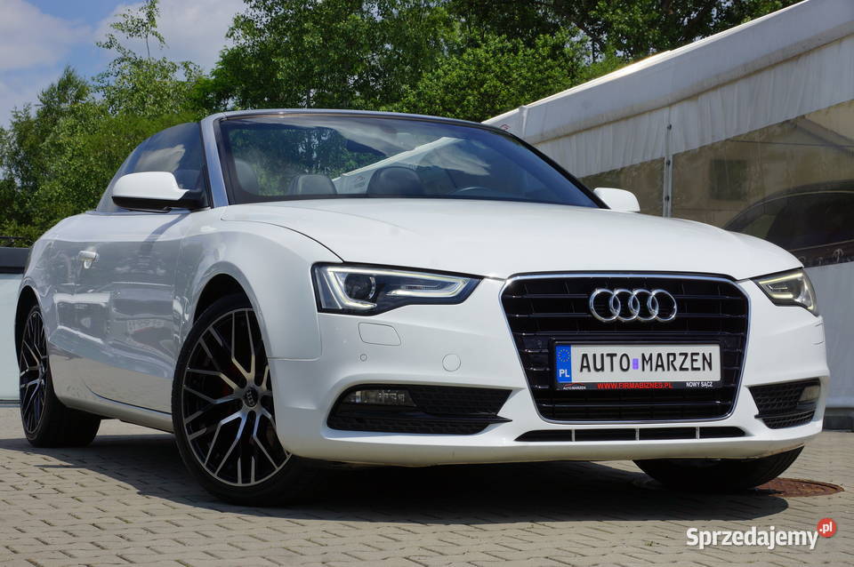 Audi A5 20 TDI CR 177 Cabrio Lift SLine BO Navi nawigacja Nowy Sącz