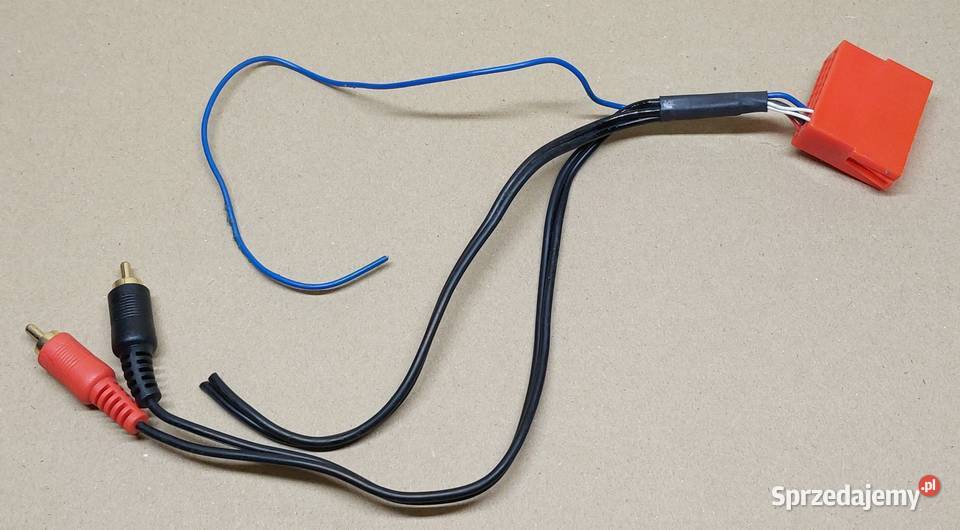 ADAPTER ZŁĄCZE ISO AUDIO VIDEO 2X RCA CINCH Mielęcin