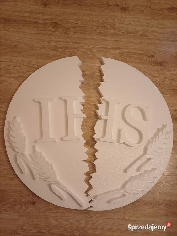 Hostia przełamana 95 kłosy dekoracja Pierwsza Dobrzyca