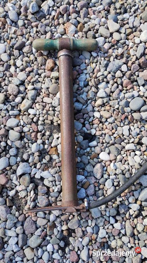 Stara pompka do roweru