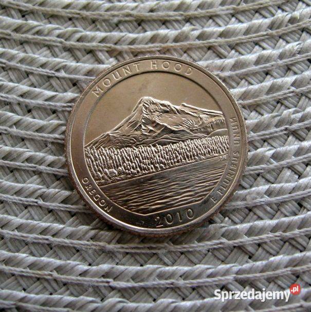 USA Quarter Dollar 2010r D MOUNT HOOD Kolekcje Kalisz