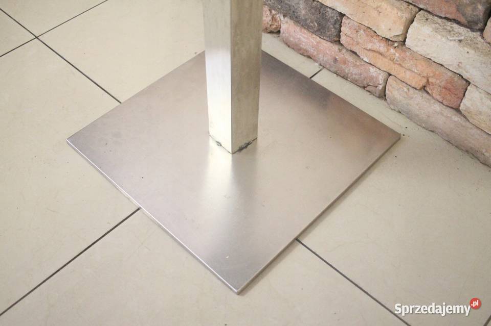 Kwadratowa podstawa stolika STAL NIERDZEWNA Góra