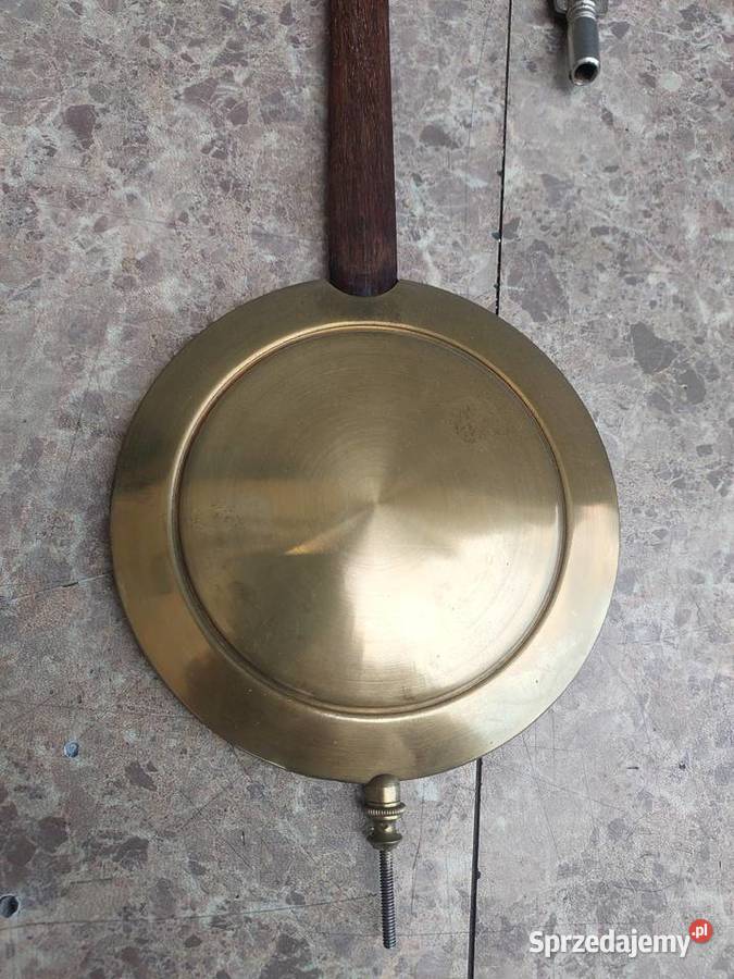 Stary zegar ścienny gabinetowy PHS przedwojenny Antyki Tczew