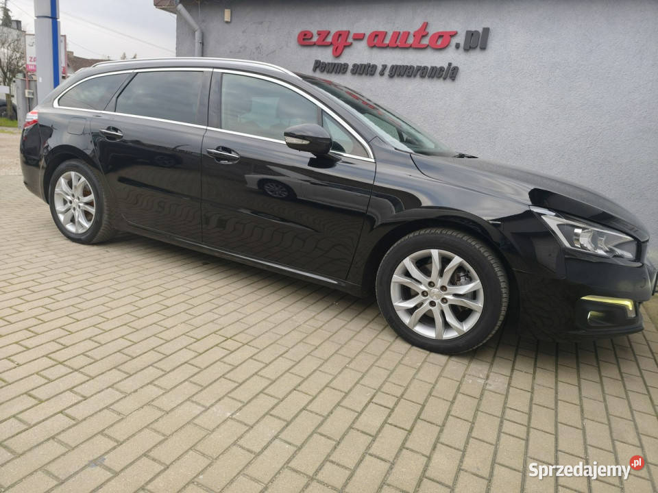 Peugeot 508 bogata Headup panorama serwis światła przeciwmgielne Zgierz
