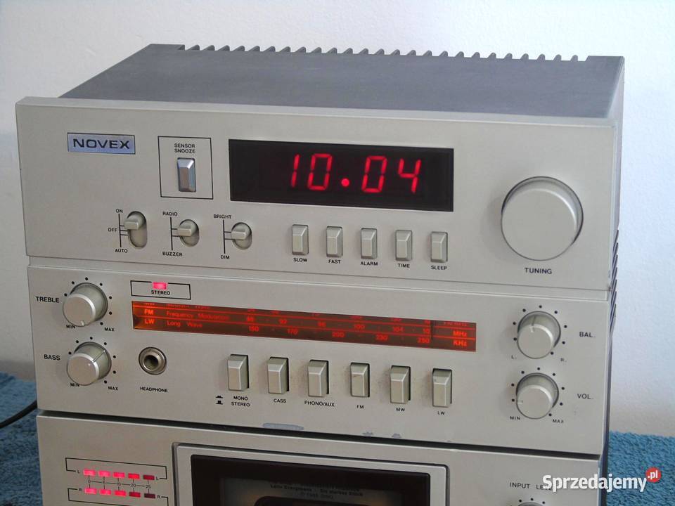 Wieża audio NEVOX sprawna Vintage WYSYŁKA Jasło