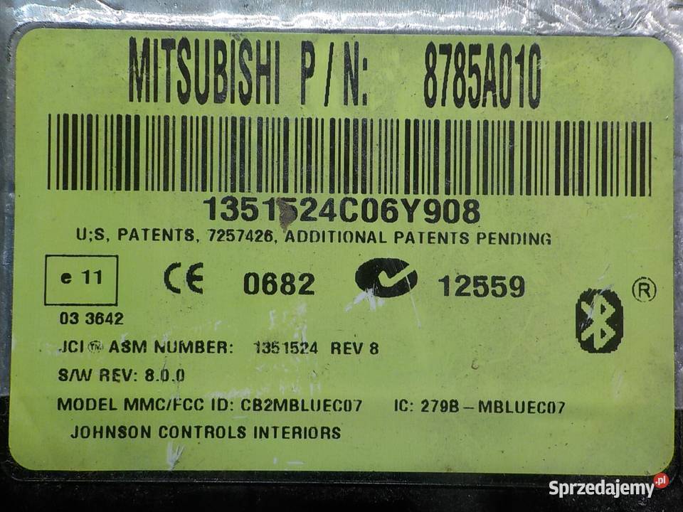 MITSUBISHI OUTLANDER II 20 DID 09r 5D modul Suków sprzedam