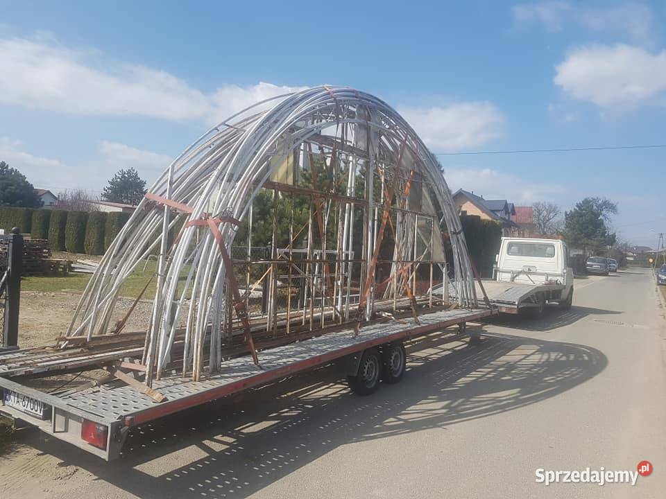 Przyczepa Laweta platforma 35t 3500 dłużyca 8m x
