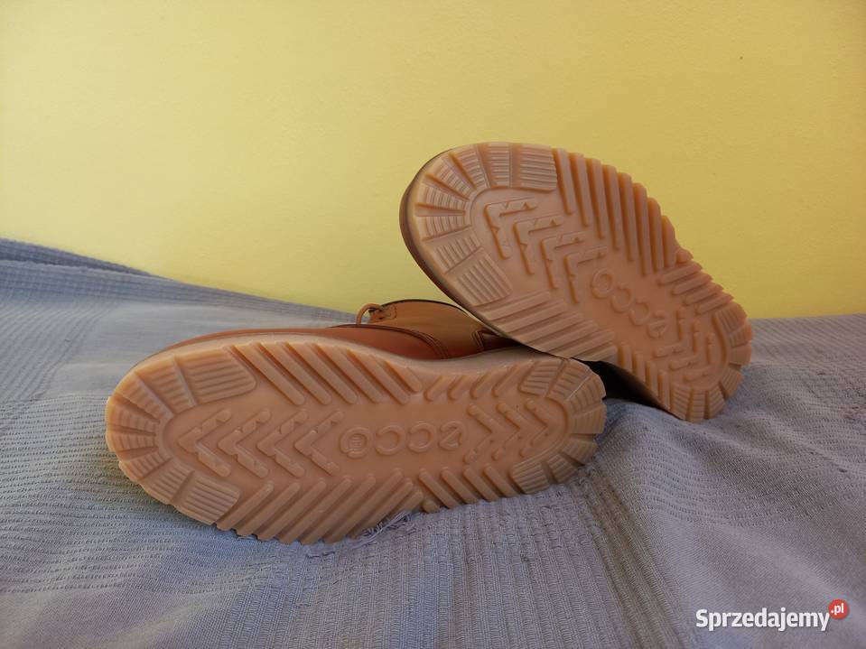 Brązowe skórzane buty Ecco Staker M skóra mazowieckie Warszawa sprzedam