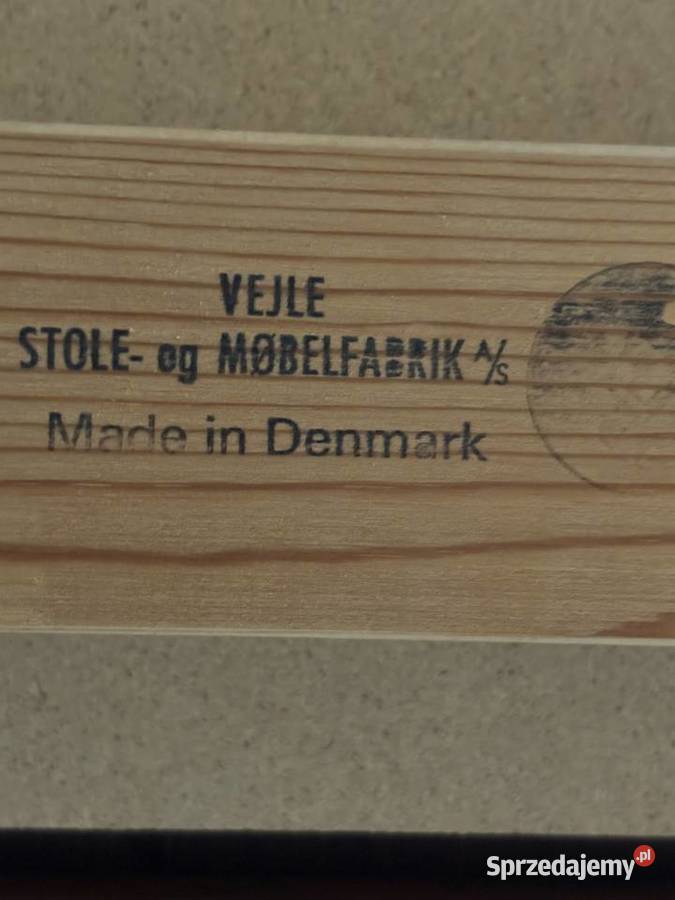 HENNING KJRNULF Vejle Stole Mbelfabrik Stół Gdańsk